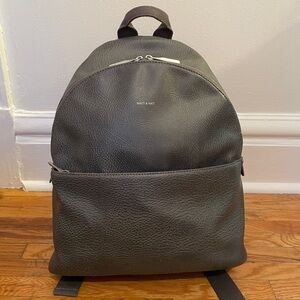MATT & NAT Grey Backpack